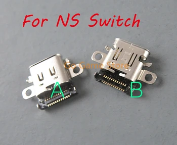10 бр. Замяна за Nintendo Switch Оригинален висококачествен порт за зареждане USB-включете Вграден интерфейс Гнездото на зарядното устройство