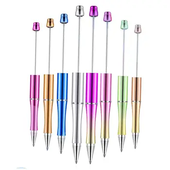 8x химикалки и Креативна преносима писалка-roller, с възможност за печат на химикалки в различни цветове за училищното офис Водене на дневник изпити