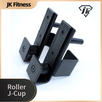 J-образни куки от здрава стомана за силови тренировки по вдигане на тежести, power стойка, държач за щанги, J-образна форма на чаша за подпори, къщи и фитнес