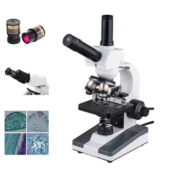 XP904 Студентски оптичен биологичен микроскоп за деца в подарък с 5-мегапикселова цифрова камера с окуляром