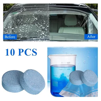 10 бр./опаковане. (1 бр. = 4 л вода) Автомобилен твърди чистачките Дребния чистачките Автоматично почистване на прозорци за Пречистване на предното стъкло на превозното средство Инструменти за почистване на автомобил