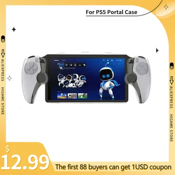 За PS5 PlayStation Portable калъф Palm Crystal Case за PS5 Нов калъф Palm Crystal Case Прозрачен калъф за вашия КОМПЮТЪР с монтиране на стена