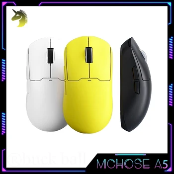 Mchose A5 Gamer Mouse A5 Pro Max Безжична Мишка 3 Режима на ниско Тегло, Скорост на Paw3395, Ниска Латентност, Издръжливост, Подаръци за Геймъри
