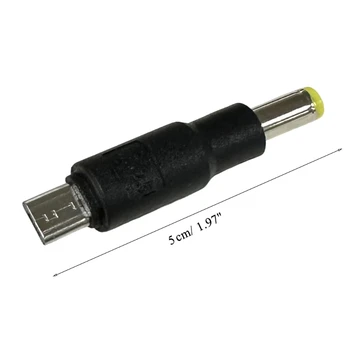 Конвертор щепсела на захранването Micro USB A0KB в адаптер за microUSB 5.5x2.5 от 5.5x2.1 5.5x1.7 4.8x1.7 4.0x1.7 2.5x0.7 3.5x1.5mm