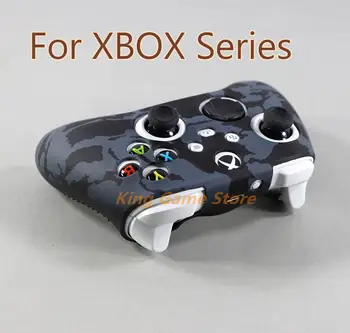 1 бр./лот Силикон гелевый гумен калъф с водоотблъскваща печат контролера на Xbox серия X S, защитна кожна покривка контролер