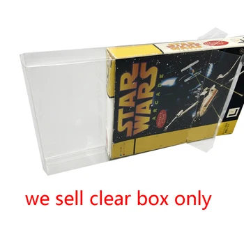 Прозрачен коллекционный кутия за съхранение на игри SEGA Super 32x със защита на дисплея