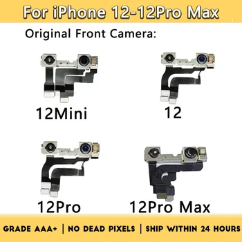 OEM Малка Предна Камера За iPhone 12 12Mini 12 Pro Max Сензор за близост Предна Камера За Лице Гъвкав Кабел, резервни Части За Ремонт на Предна Камера