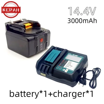 14,4 v 3000 mah Литиево-йонна Акумулаторна Батерия За 14 Електроинструменти На 3.0 Ah Батерии BL1460 BL1430 1415 194066-1