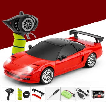1/18 2.4 G Drift RC Car Със Светлината 3CH Акумулаторна Кола С Дистанционно Управление Играчки за Коледни Подаръци За Рожден Ден, За Момчета, Момичета