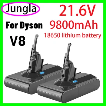 Free ShippingDyson V8 21,6 V 9800mAh ерзац head Batterie Für Absolute Kabel-Freies Vakuum Handheld Staubsauger