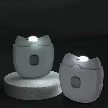 Автоматична машина за рязане на ноктите, детска Електрическа Пила за нокти, 2-степенна, със светлина, Кутия за съхранение на чипове за нокти, USB, Акумулаторна батерия