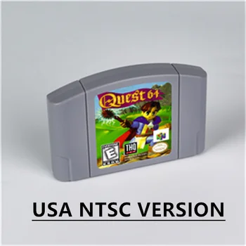 Quest Retro 64 за ретро 64 битов игра касета Версия за САЩ NTSC формат за детски подарък игри