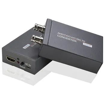 Адаптер за преобразуване на AHD / TVI / CVI / CVBS в HDMI Видео Конвертор Full HD, 4K Адаптер за преобразуване на халки за колан