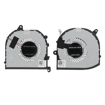 Охлаждащ вентилатор Охлаждащ вентилатор Пластмасови Аксесоари за вентилатори CPU + GPU за Dell XPS 15 9570 008YY9 0TK9J1 Серия DC5V