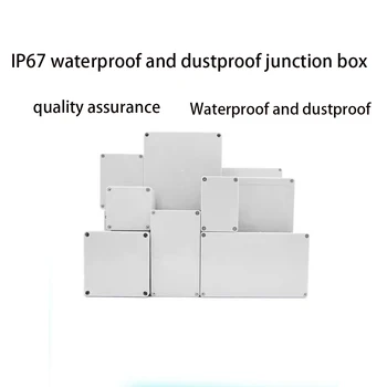 Разпределителните кутия от ABS-пластмаса F-тип Водоустойчив електронен сейф Пластмасови Кутии Пластмасов Органайзер водоустойчивост IP67 Кутия