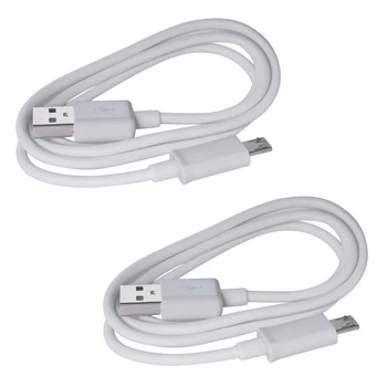 2 сменяеми USB кабел за Kindle, Kindle Touch, Kindle Fire, Kindle Keyboard, Kindle DX White