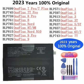 Оригинална батерия 2023 година За OnePlus 2 3 3T 5 5T 6 6T 7 Pro Plus 7Pro 7Plus 7T Pro 8 Pro Nord 8T 9R Nord N10 9 Pro Батерията на Телефона
