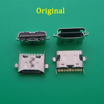 20pcs 16-Пинов Type-C USB порт За зареждане на Samsung А21 A215 A215U A215F A20S A207 207F A2070 Конектор За Зарядно устройство