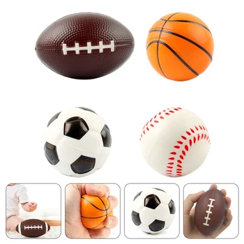 Топки, малки Полистирен спортни топки, футболна топка, подаръци за детски партита, спортни топки за облекчаване на стреса за деца и възрастни