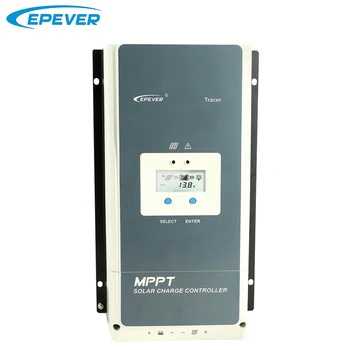 EPever 80A MPPT Слънчев Контролер на Заряд на 12/24/36/48 В Автомобил С Максимално PV 150 НА входен сигнал Tracer8415AN