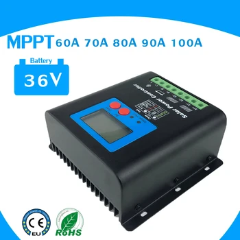MPPT 36V 60A контролер на слънчевата енергия PV Панел Регулатор на Батерията 60A Слънчев Контролер за Слънчевата Система капацитет 2160 W