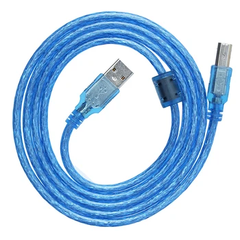 Кабел за принтер, USB 2.0 Тип A от мъжете до мъже B Кабел за принтер кабел 1,5 м, 3 м и 5 м
