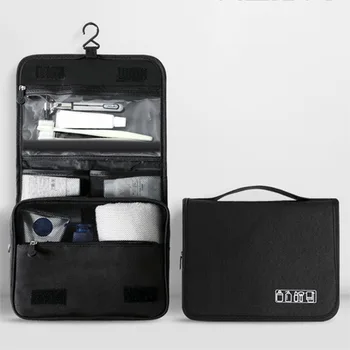 Пътна подвесная чанта за тоалетни принадлежности, разделящ суха и влажна косметичку, Органайзер, за аксесоари за баня Cosmetic d88