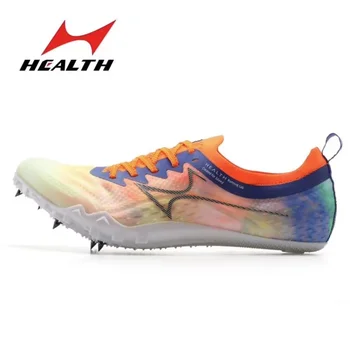 Професионални спортни обувки за лека атлетика унисекс за джогинг Цветни дамски маратонки за лека атлетика с противоскользящими пирони Спортни маратонки тест