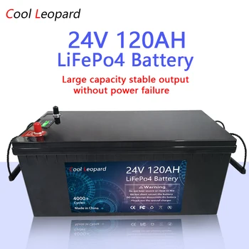 Нова Батерия LiFePO4 Капацитет от 24-120 Ah, Вграден BMS, За Инвалидни колички, Обзавеждане за Безжична Връзка, Акумулаторна Батерия