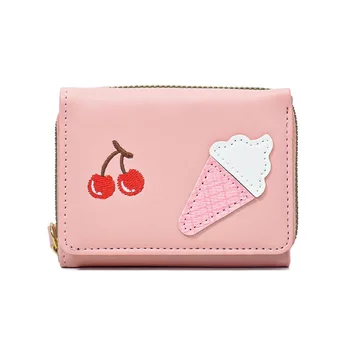 Открийте проста мила нежна дамска чанта със сладолед, дамски анти-кражба чанта със защита от размагнетизиране, чанта за карти