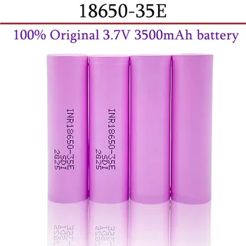 Нов 35E Оригинална батерия 18650 литиево-йонна батерия 3500 mah 3,7 В 25А висока мощност INR18650 Батерия за електрически инструменти, отвертки