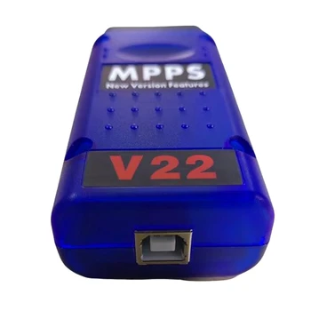1 Комплект MPPS V22 MPPS Master V22.2.3.5 ECU MASTER MAIN Tricore Multiboot Breakout Tricore Кабелен Скенер За настройки на чип
