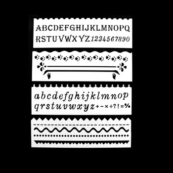 Детски шаблон във формата на буквата САМ Craft за стенните рисунки за рисуване scrapbooking релеф на албум Декоративен релеф на Шаблон