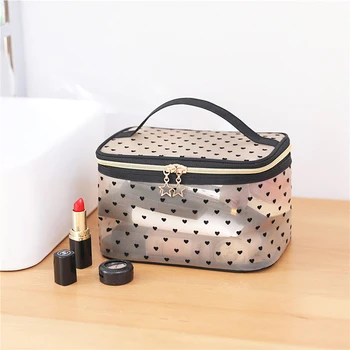 Козметични чанти Love, окото косметичка, преносими пътни чанти с цип за домашния офис, аксесоари за грим