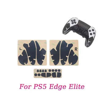 Устойчива на плъзгане силиконова дръжка със стикери за контролер PS5 EDGE elite, Сменяеми аксесоари, Нескользящая защитно покритие, етикети върху кожата
