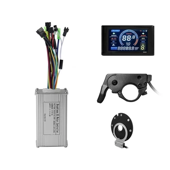 Модификация Литиева Батерия Резервни Части, Аксесоари S966 Цветен Экранный Уред 17A 3-Защитен Синусоидална Контролер Комплект
