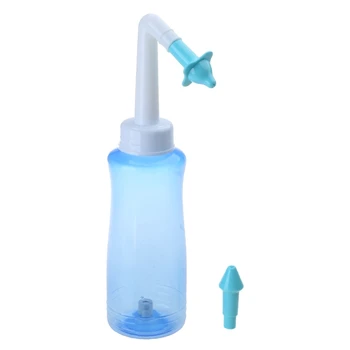 500 мл система за промиване на носа-за възрастни и деца, Почистване на Синусите Назальное налягане Neti Pot New Директен доставка