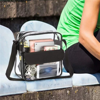 Дамски чанти, универсални прозрачни пътни чанти за едно рамо, чанта за пазаруване, спорт, на плажната чанта, чанта за съхранение, основната новост гореща разпродажба