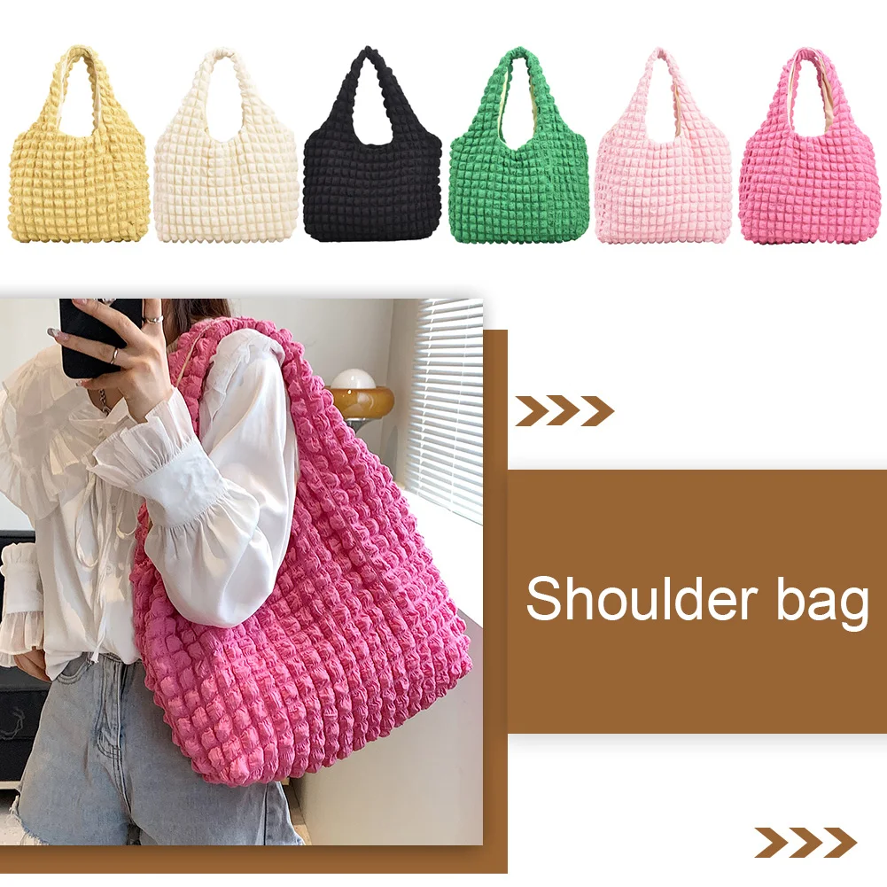 Дамски Мътна чанта-Скитник, чанта-тоут, миличка лека чанта за чанта, сгъваема Модерна Дамска чанта за пазаруване с голям капацитет. Изображение 1