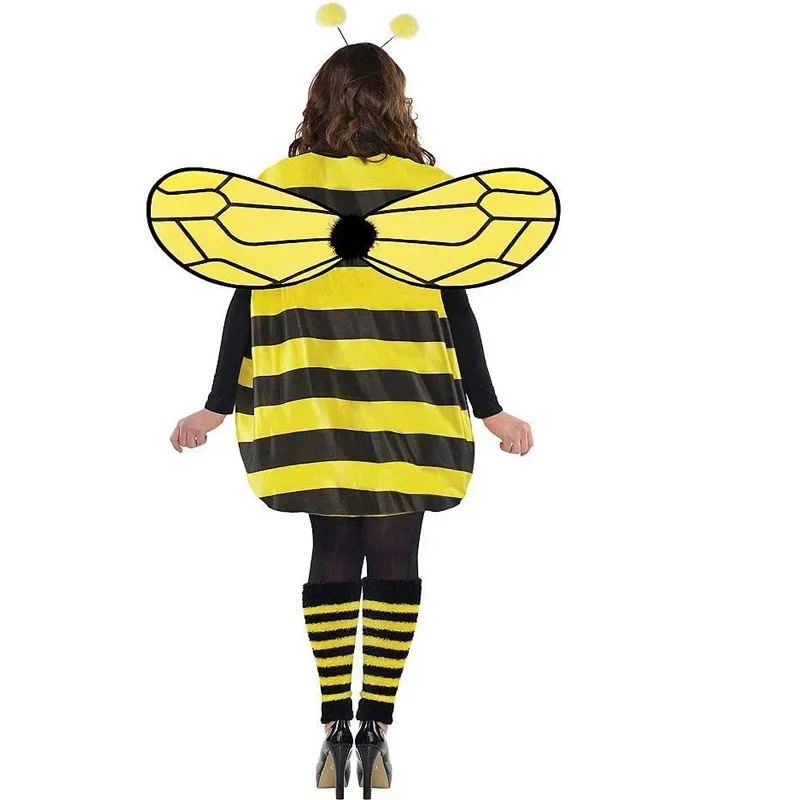 2023 Женски костюм Сладък Пчелен Костюм за Хелоуин За момичета добре облечени дрехи на Пчелния Лейди Бърд за възрастни Дами Маскарадная облекло Изображение 2