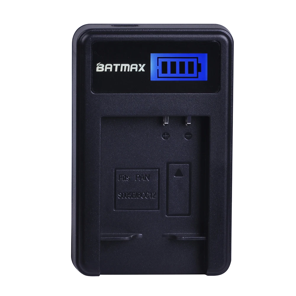 Batmax 3шт CGA-S005E S005 DMW-BCC12 Батерия + LCD USB Зарядно устройство за Panasonic Lumix DMC-LX1 LX2 LX3 FX3 BCC12 За FUJI NP-70 DB60 Изображение 2