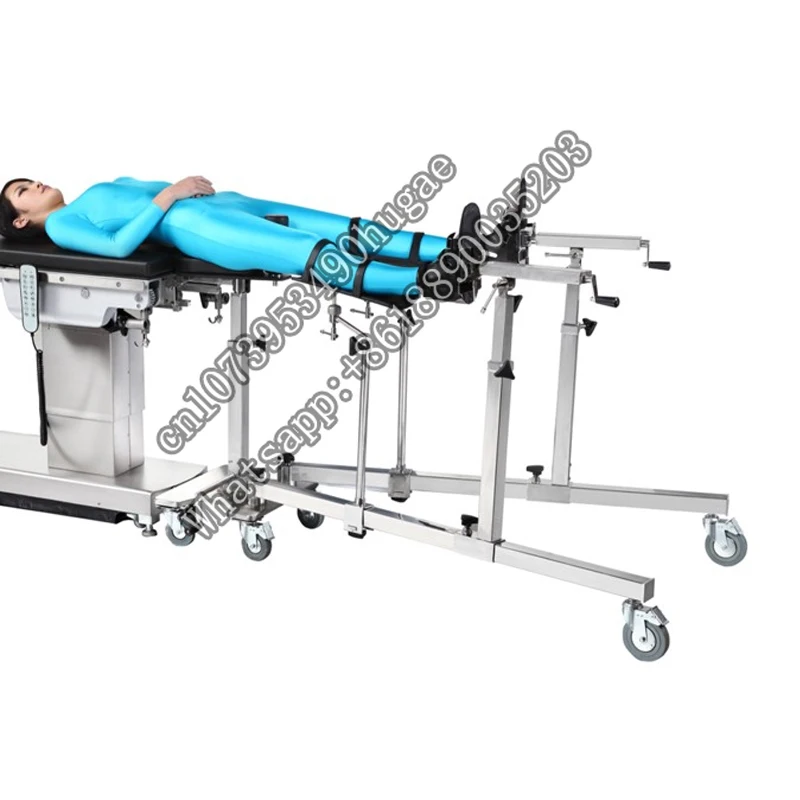 1006 Медицинска Рехабилитация оборудване на Ортопедично поправяне дърпане рамка за операционни маси Изображение 2