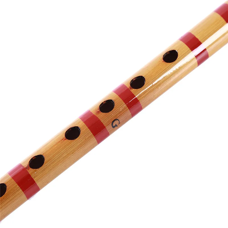 Бамбук флейта Професионални традиционното дълго сопрано Китайски бамбукови флейти Музикален инструмент Обзавеждане за шоу за таланти Изображение 3