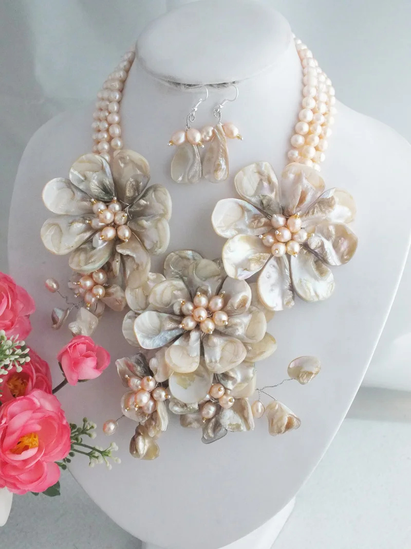 Мъниста за сватбен грим Bride Ivie & GroomNigerian naija bride Shell beads 20