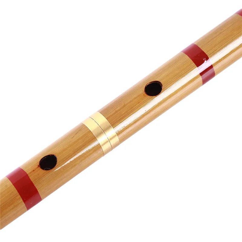 Бамбук флейта Професионални традиционното дълго сопрано Китайски бамбукови флейти Музикален инструмент Обзавеждане за шоу за таланти Изображение 4