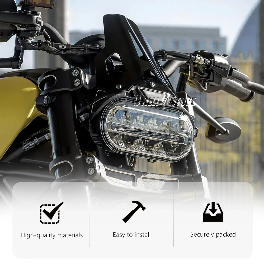 Новост за Sportster S RH1250S SPORTSTER S 2021 2022 2023 Дефлектор на Предното Стъкло, Предното Стъкло Аксесоари За Мотоциклети Черен Изображение 4